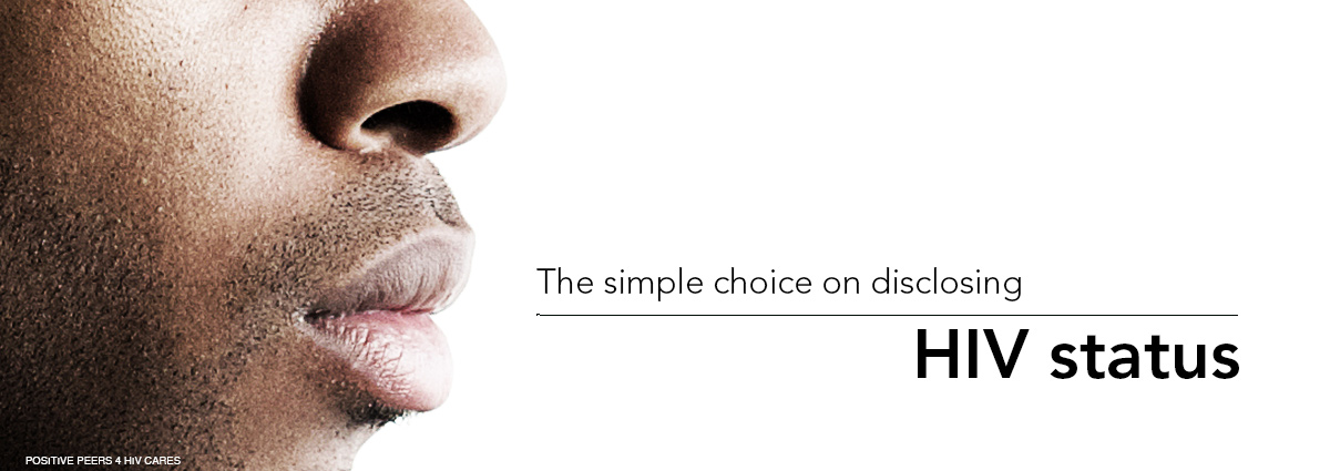 diagnosed with HIV-positive peers